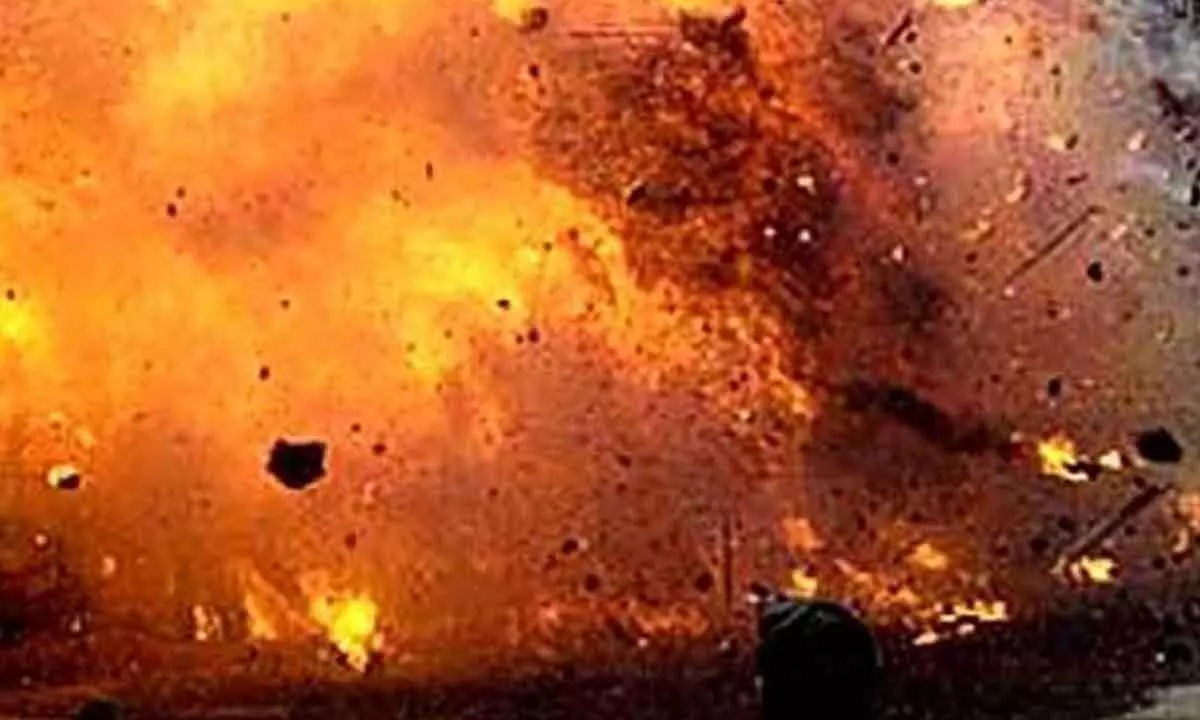 Blast in firecracker unit: Three killed, and two injured