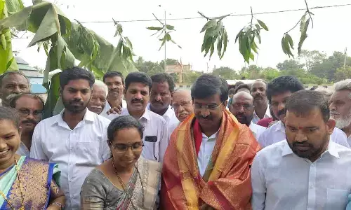 Kavali MLA Ramireddy Pratap Kumar Reddy inaugurates fourth instalment of Asara celebrations in Bogolu
