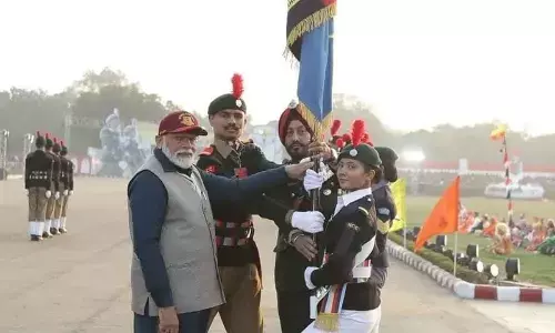 Maharashtra wins PMs Banner at Republic Day camp