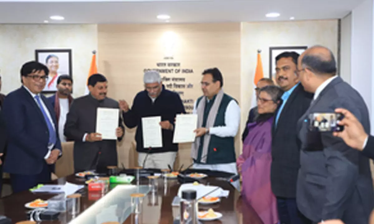MP, Rajasthan sign MoU over sharing river water