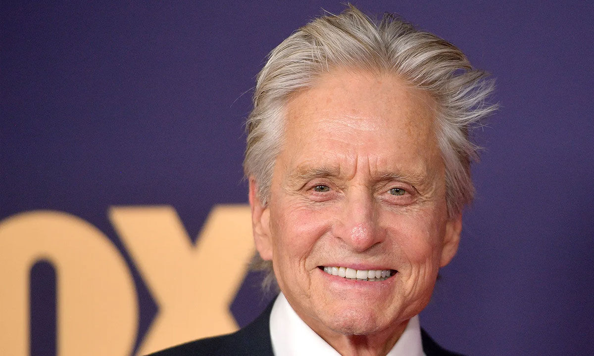 Michael Douglas finishes 'biggest oyster’ he’s ever seen in under 20