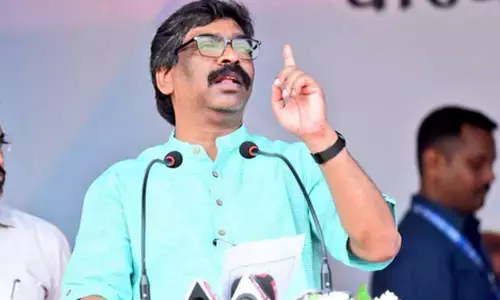 ED raids Hemant Sorens Delhi residence, Jharkhand Bhawan