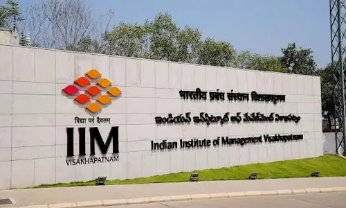 A view of IIM Visakhapatnam