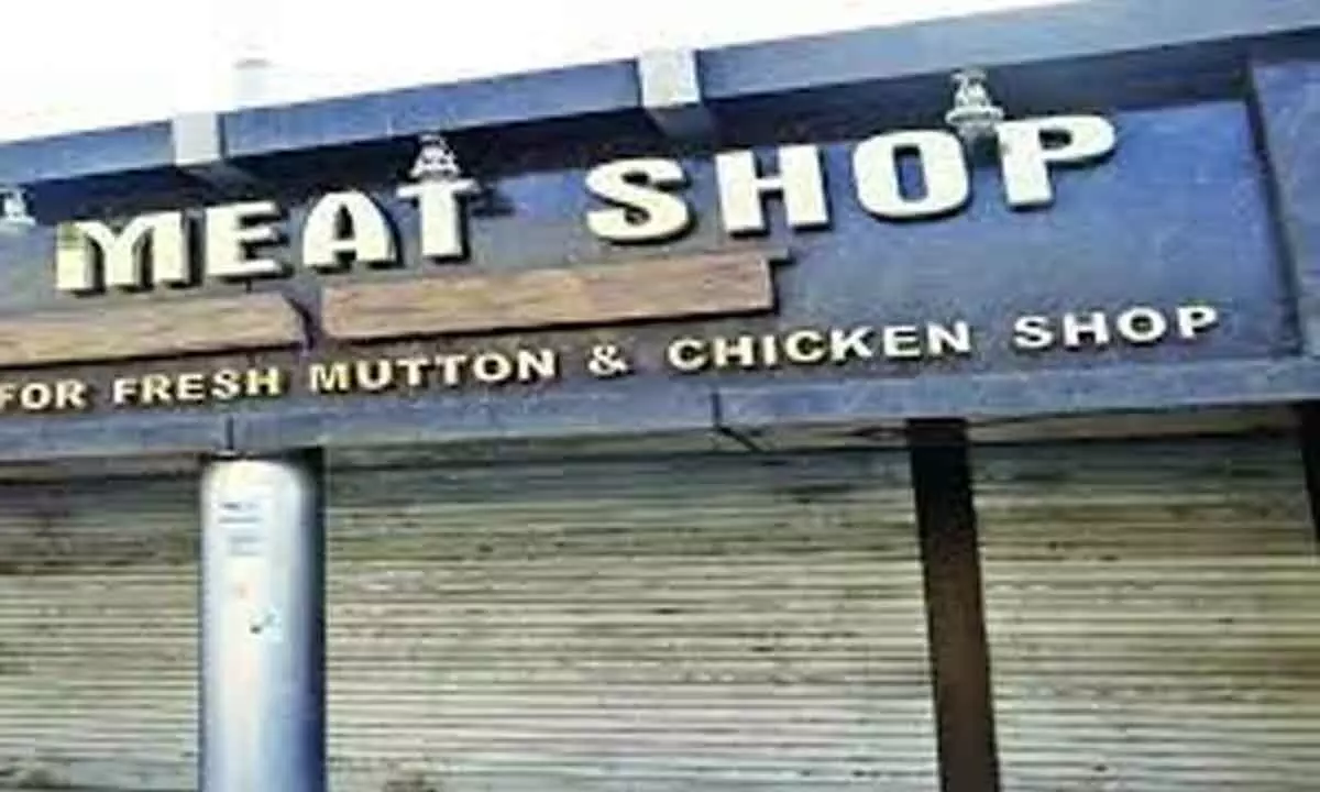 Slaughter houses, meat shops to be shut today