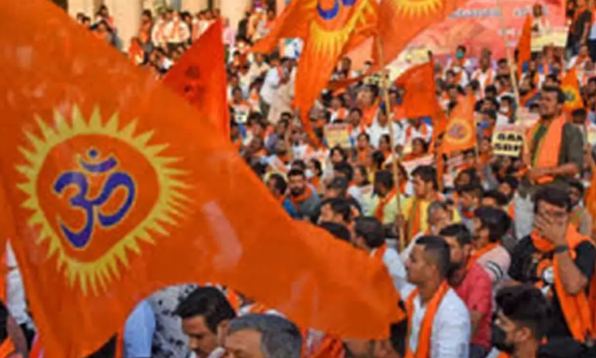 VHP to launch campaign following Hanuman flag row