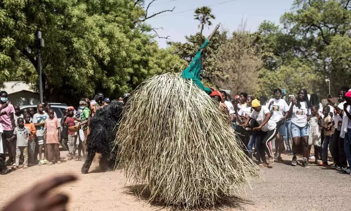 Annual Kankurang festival celebrates traditional Gambian culture