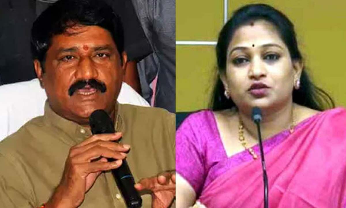 Vangalapudi Anitha Meets Former Minister Ganta Srinivasa Rao