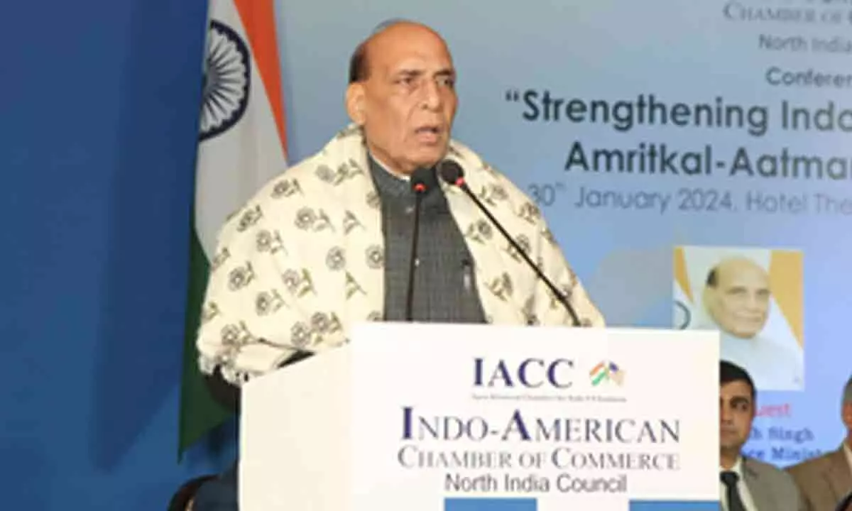 Investments here can give US companies high returns: Rajnath Singh