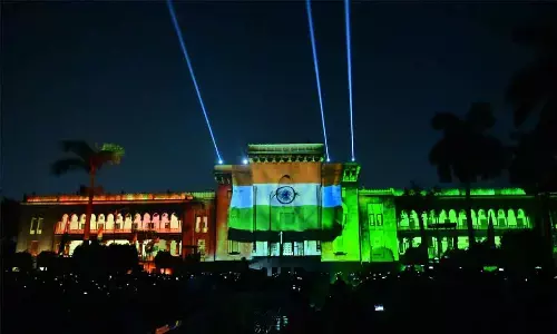 Kishan inaugurates light and sound show at OU Arts College