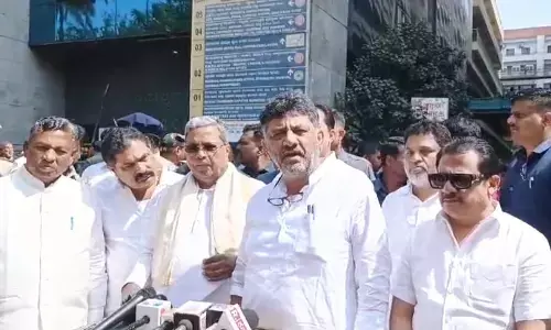 Kumaraswamy has almost merged JDS with BJP: DCM D K Shivakumar