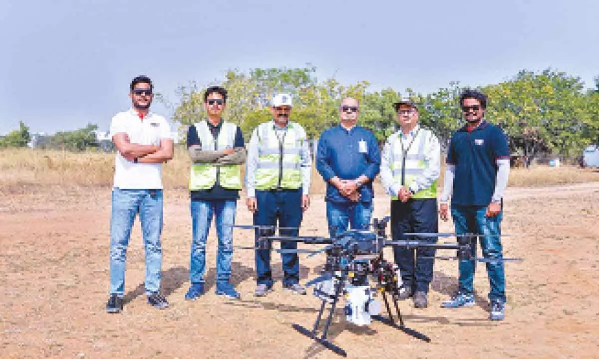 Marut Drones delivers India’s first mineral exploration drones to NMDC