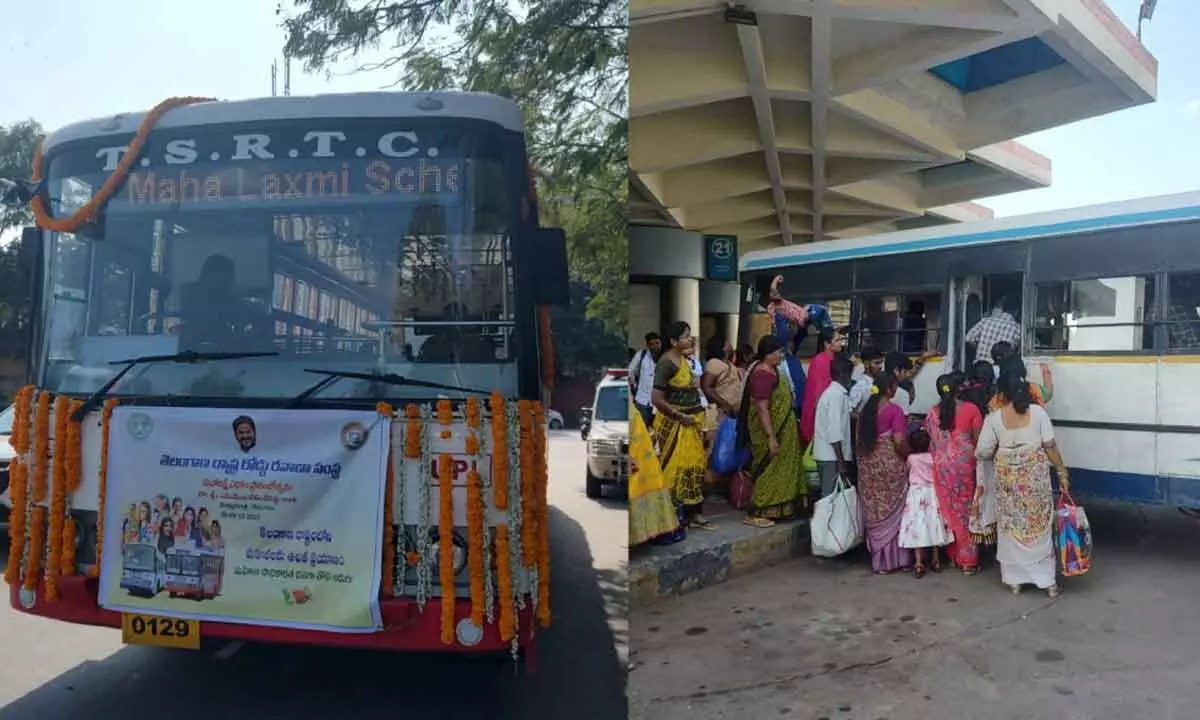 Mahalakshmi scheme turns Mahapapam scheme for conductors and drivers of RTC