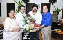 Megastar Chiranjeevis Padma Vibhushan Honor and Heartfelt Celebrity Wishes.