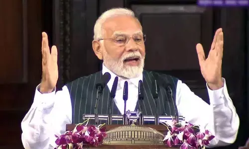 PM Modi Calls For Introspection And Celebrates Nari Shakti In Parliaments Budget Session Address