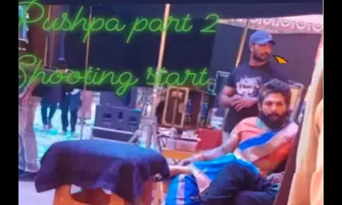 Leaked: Allu Arjuns Stunning Saree Look in Pushpa 2 Breaks the Internet