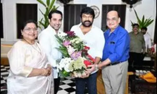 Megastar Chiranjeevis Padma Vibhushan Honor and Heartfelt Celebrity Wishes.