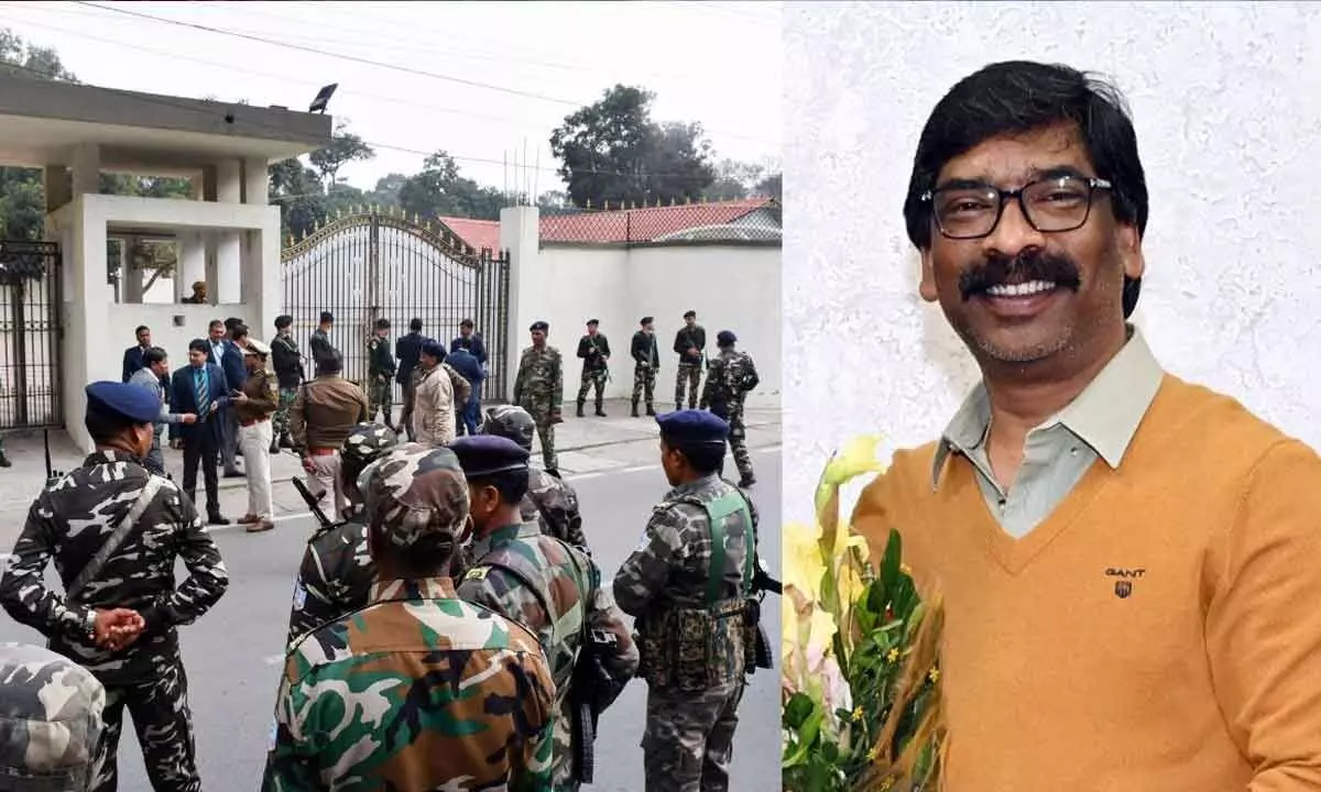 Alleged Multicrore Land Scam In Jharkhand: Hemant Soren arrested