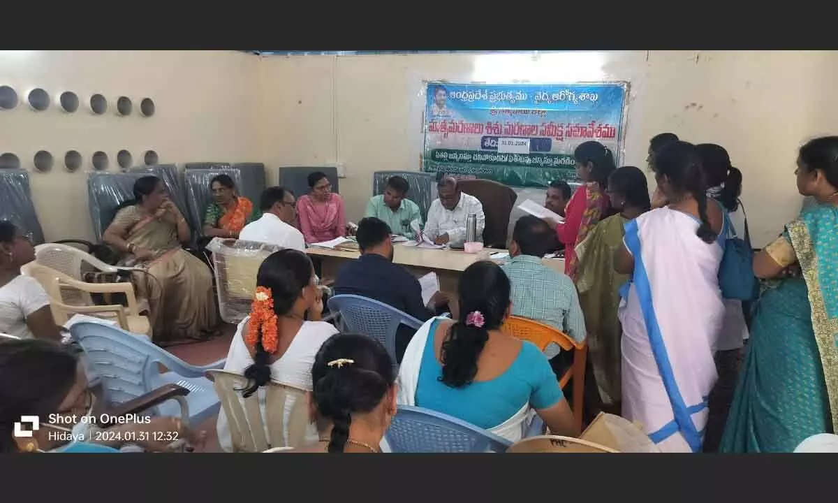 District Sub Committee meeting in Maternal and Infant Mortality held