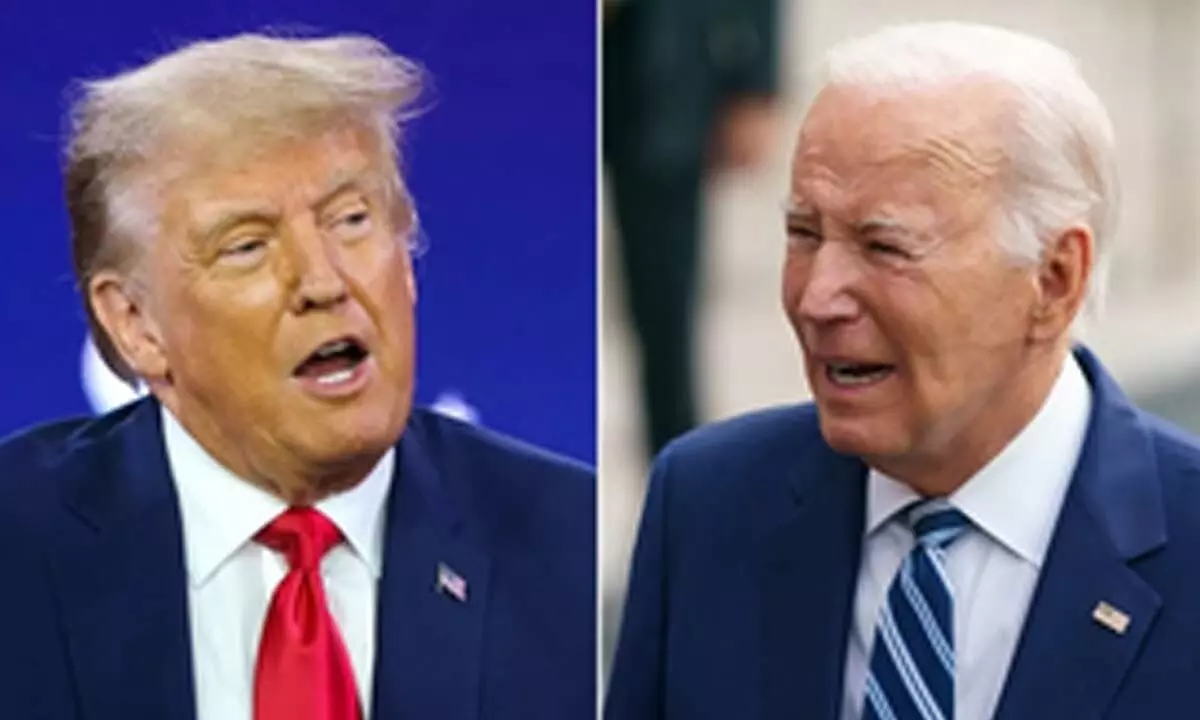 Trump runs low on cash for campaign as legal fees drain him, Biden flush with funds