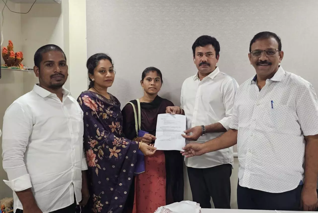 KK Raju conducts grievance cell at Visakhapatnam North constituency