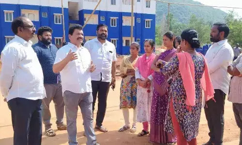 Works related to TIDCO houses speeded up in Vizag
