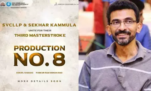 SVCLLP announces their third collaboration with Sekhar Kammula