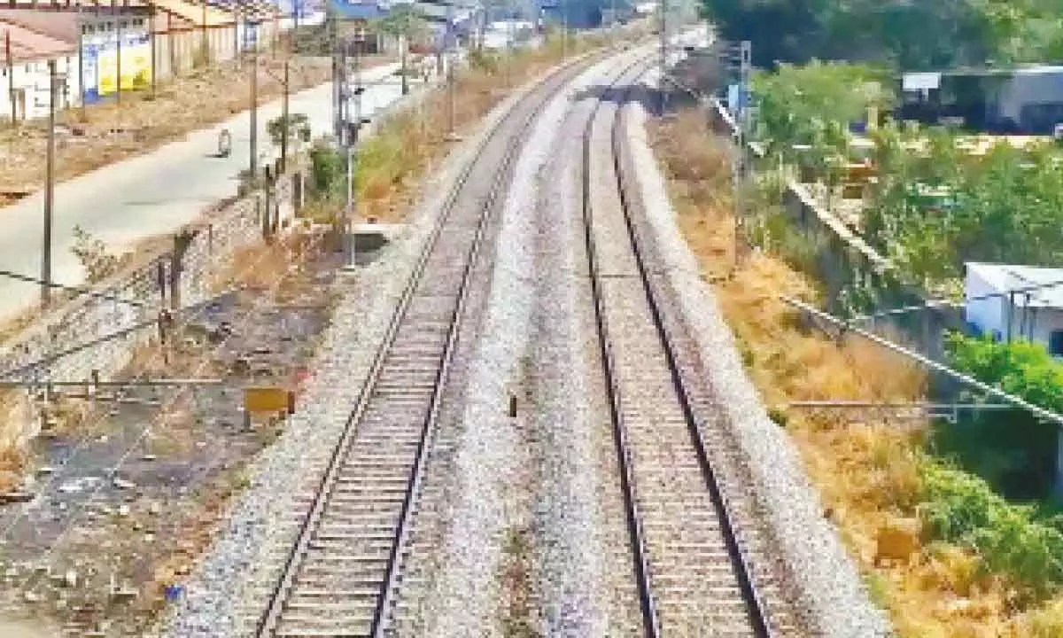 Direct rail line project to connect Davanagere and Tumakuru nearing completion