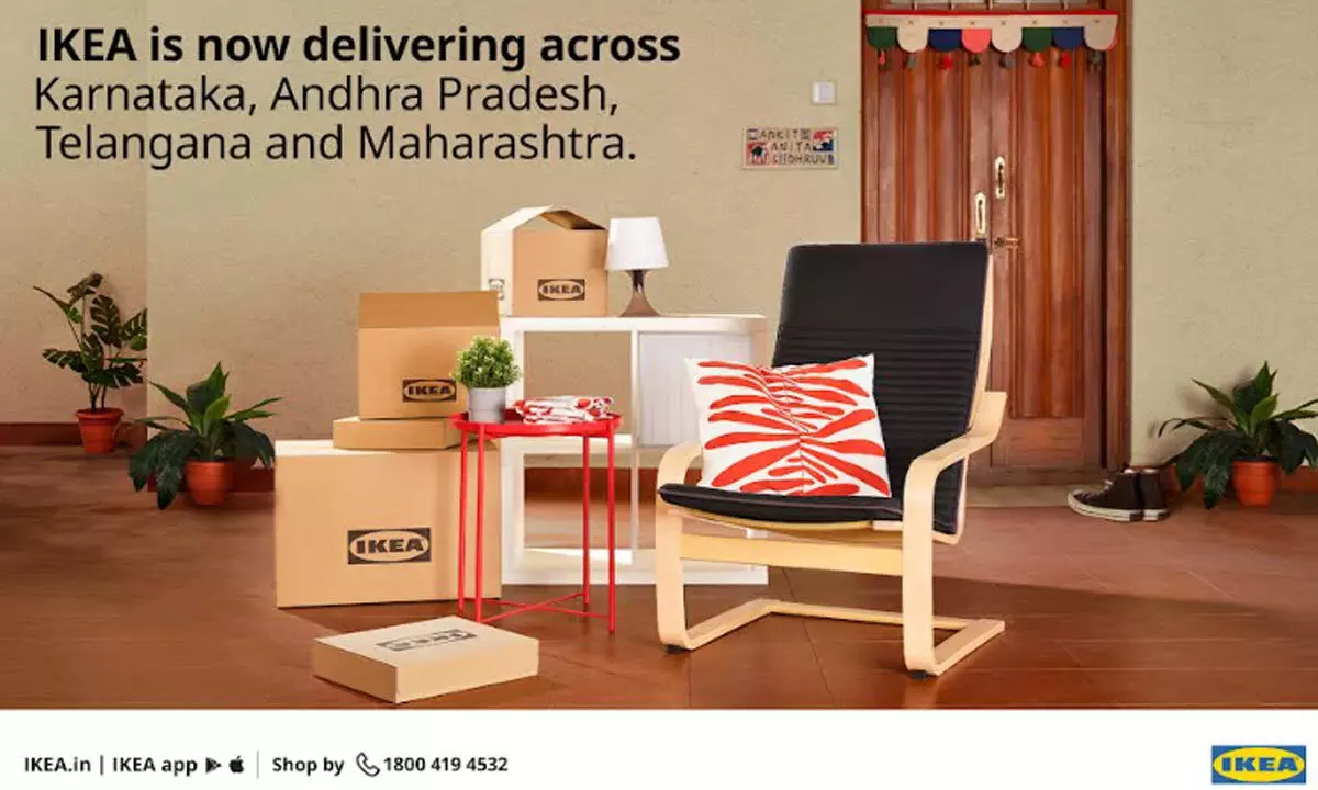 IKEA announces doorstep deliveries in 62 new markets across the stats of Maharashtra, Karnataka, Andhra Pradesh, and Telangana
