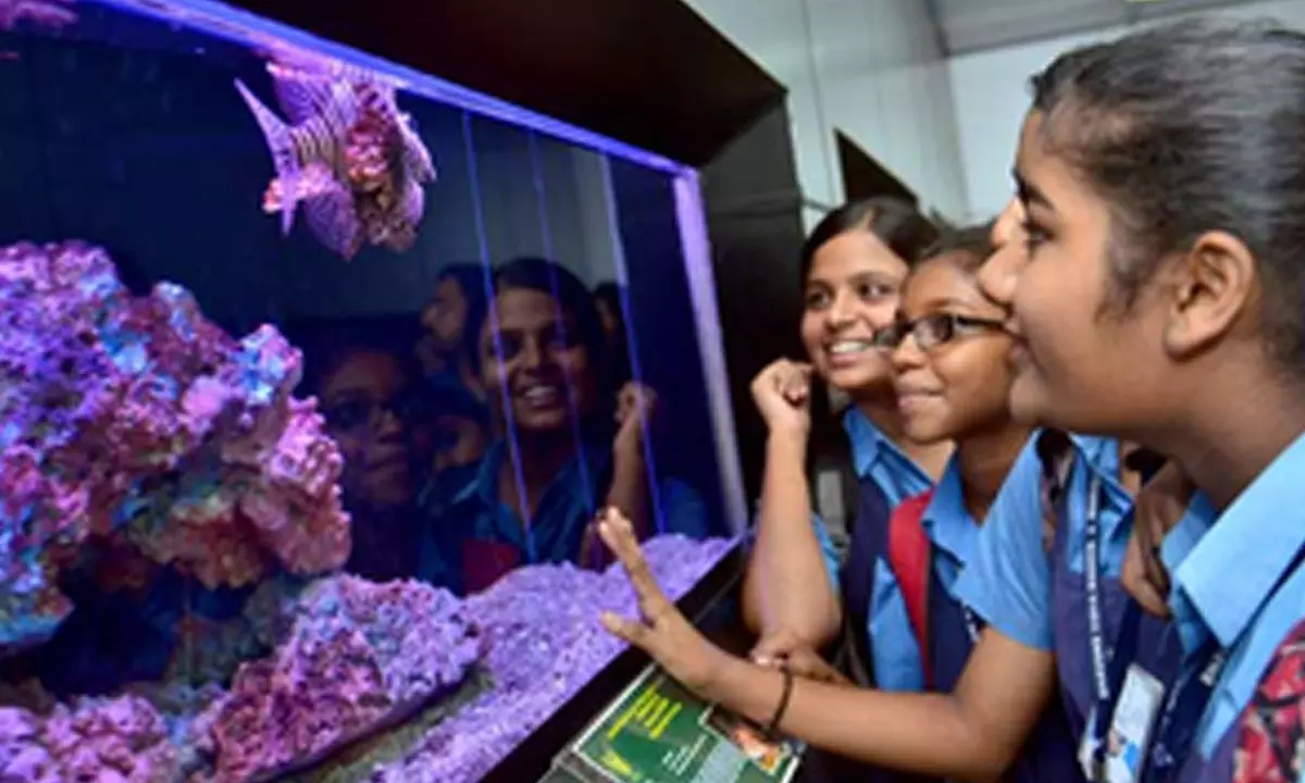 CMFRI showcases wonders of marine life on 77th Foundation Day