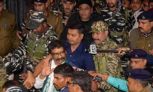 New Delhi: Hemant Soren’s arrest BJP has shown its ‘anti-tribal’ mindset says Aam Aadmi Party