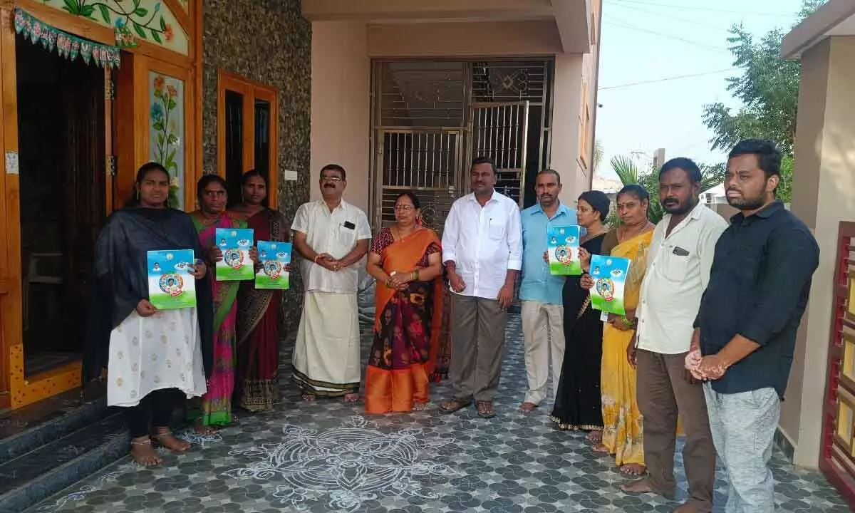 House site pattas distributed in Badvel Municipality