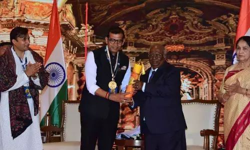 Champions of Change 2024 Award to AMR India Limited Group Chairman and Managing Director A Mahesh Reddy