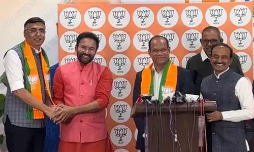 Industrialist Vinod joins BJP, eyes Khammam MP seat