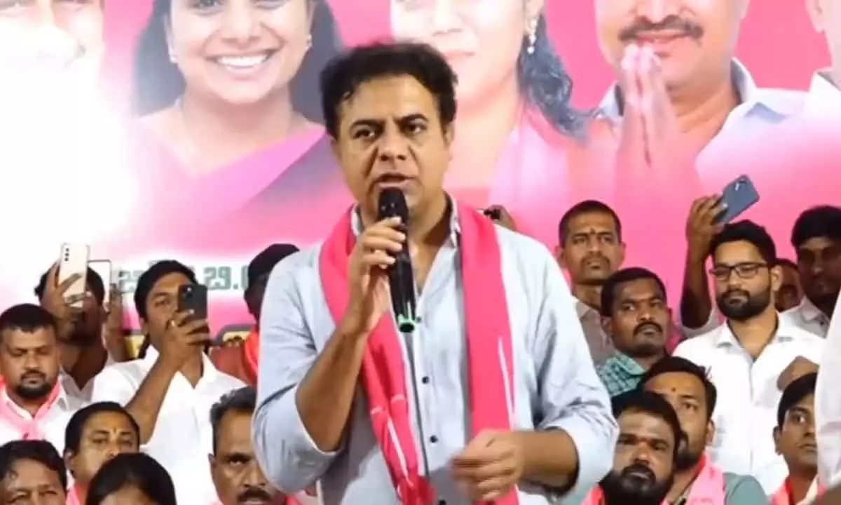 KTR flays Congress, says defeat of BRS in the election was a positive outcome