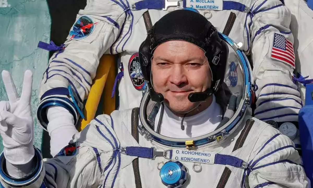 Russian cosmonaut sets record for most time in space - more than 878 days