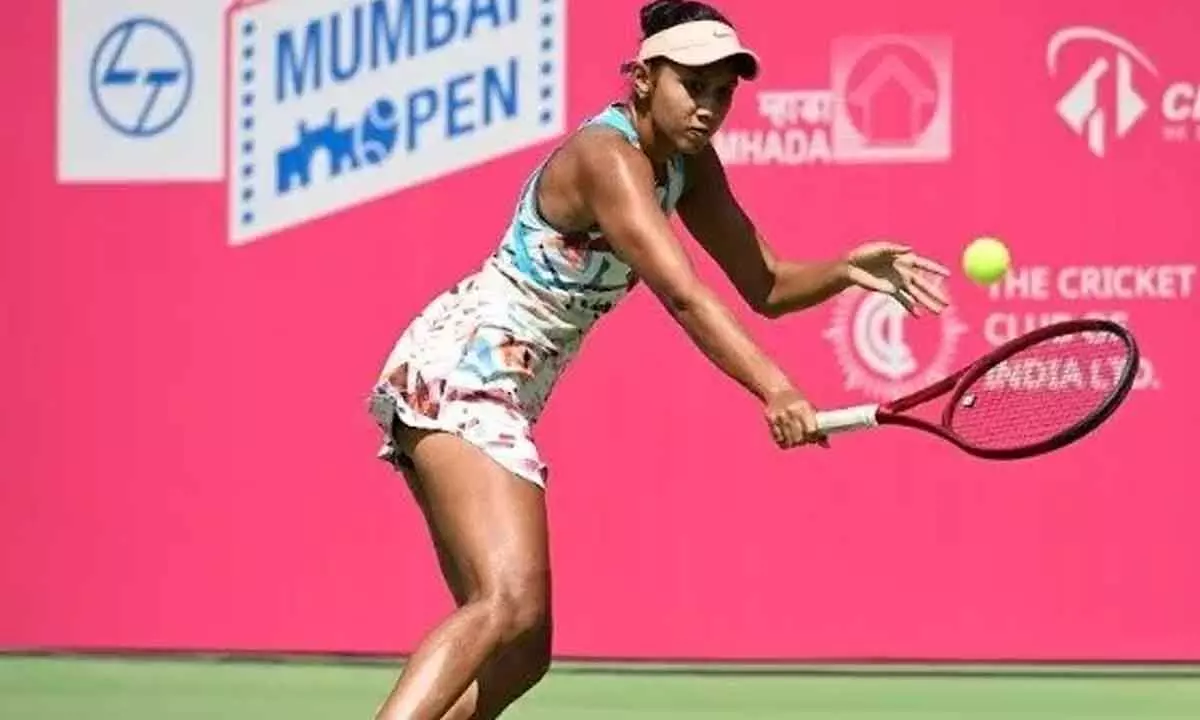 Mumbai Open WTA tennis: Fearless Shrivalli Bhamidipaty storms into main draw
