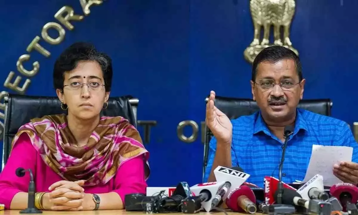 Arvind Kejriwal And Atishi Required To Respond To Delhi Police Notice On BJP Poaching Claims
