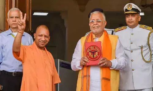 Yogi govt tables its largest budget at Rs 7.36 lakh cr