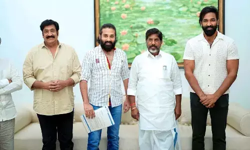 MAA President Vishnu Manchu met Deputy CM Mallu Bhatti Vikramarka