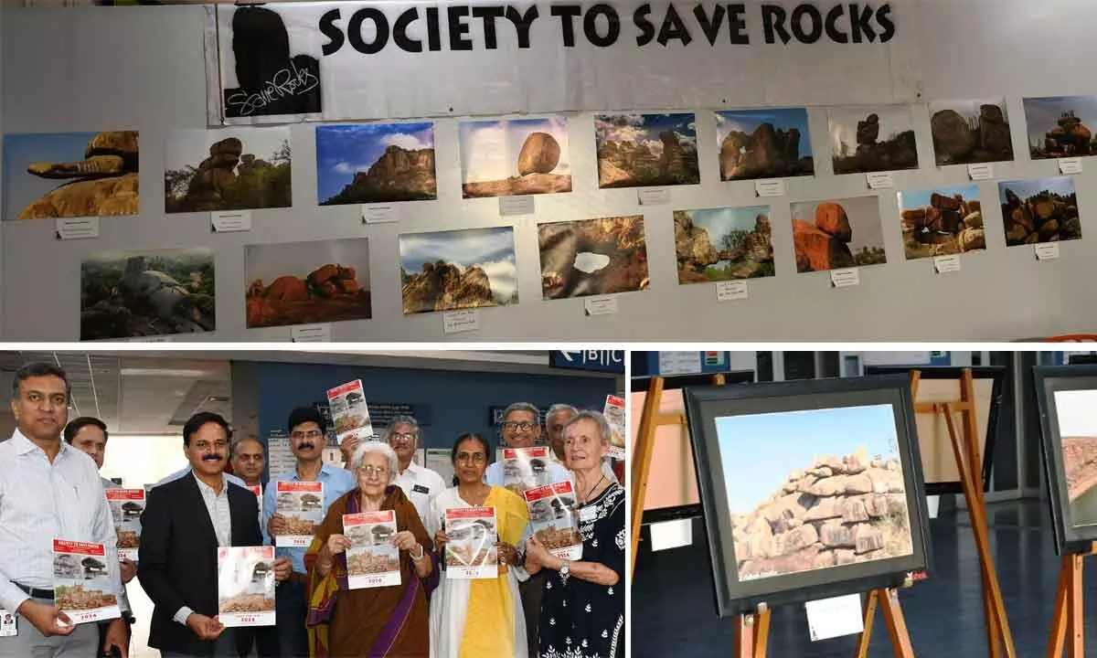 Photo exhibition ‘Rocks of Hyderabad’ inaugurated