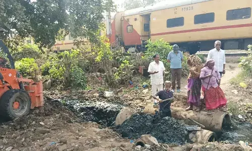 Pathur Railway Track Drainage to be developed