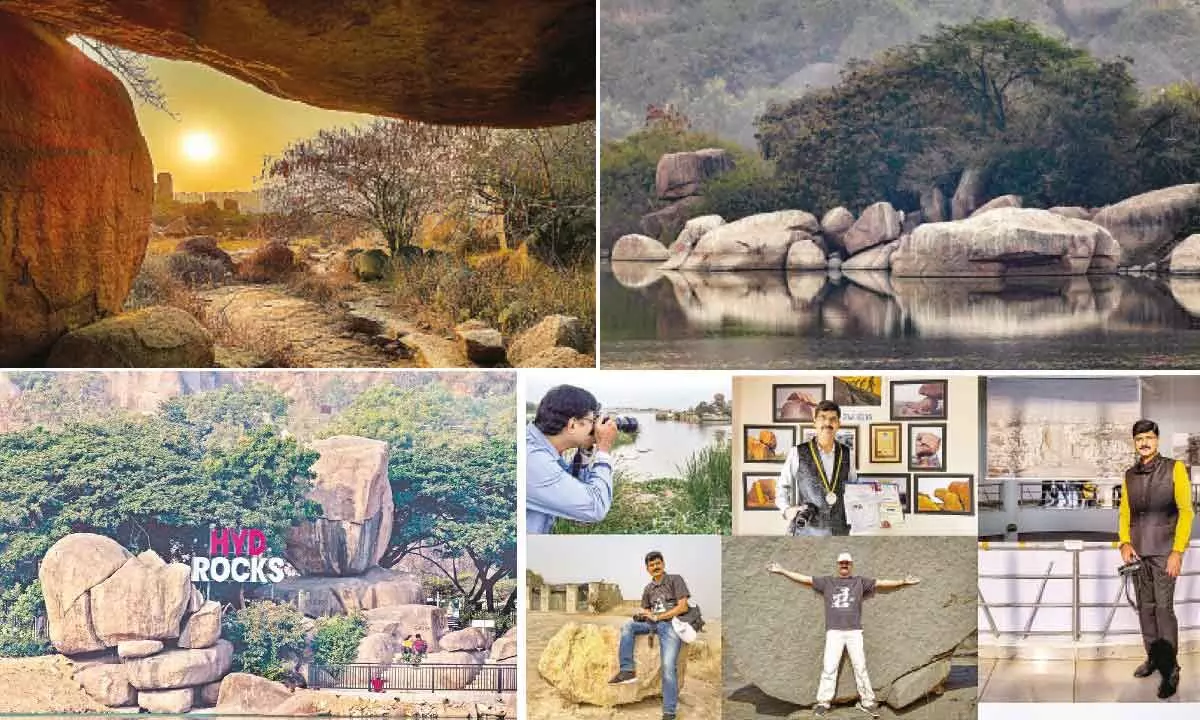 Hyderabad: City lensman Vootla on a roll capturing splendour of rocks