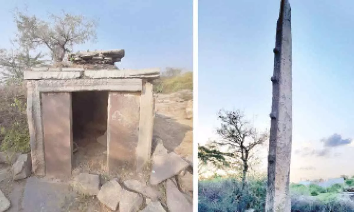 390-year-old lamp post throws light on Telanganas medieval trade