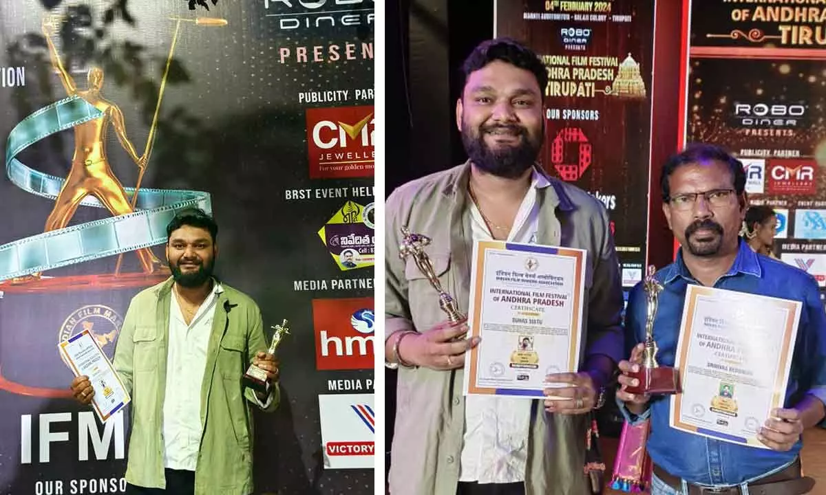 Hans India employee Suhas Sistu shines as Best Actor in International Film Festival