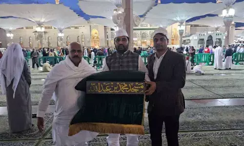 First brick for new Ayodhya Mosque reaches Mumbai from Mecca