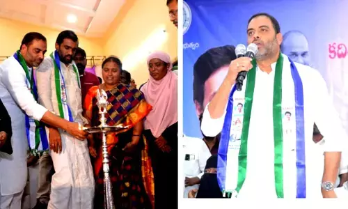 BS Maqbool participate in YSR Asara celebrations in Kadiri