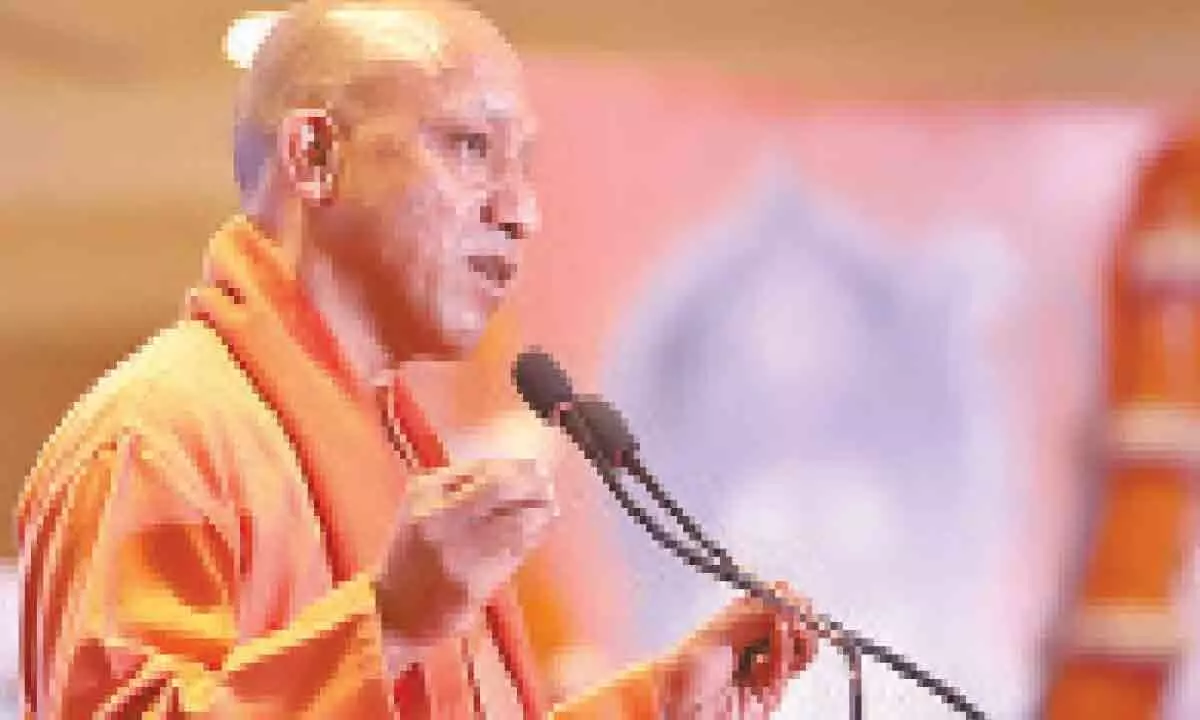 Lucknow: Labelling UP ‘BIMARU’ a ‘political mindset’says Yogi Adityanath