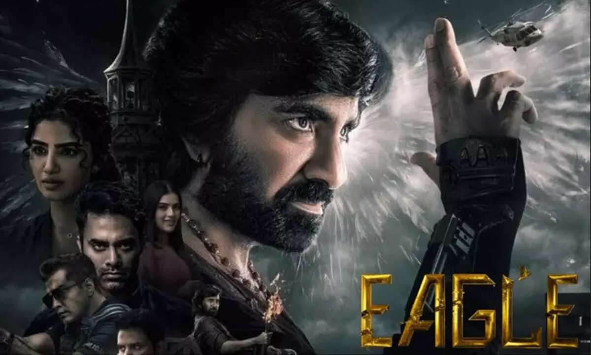 Ravi Tejas Eagle Movie Twitter Reviews  and Live Updates