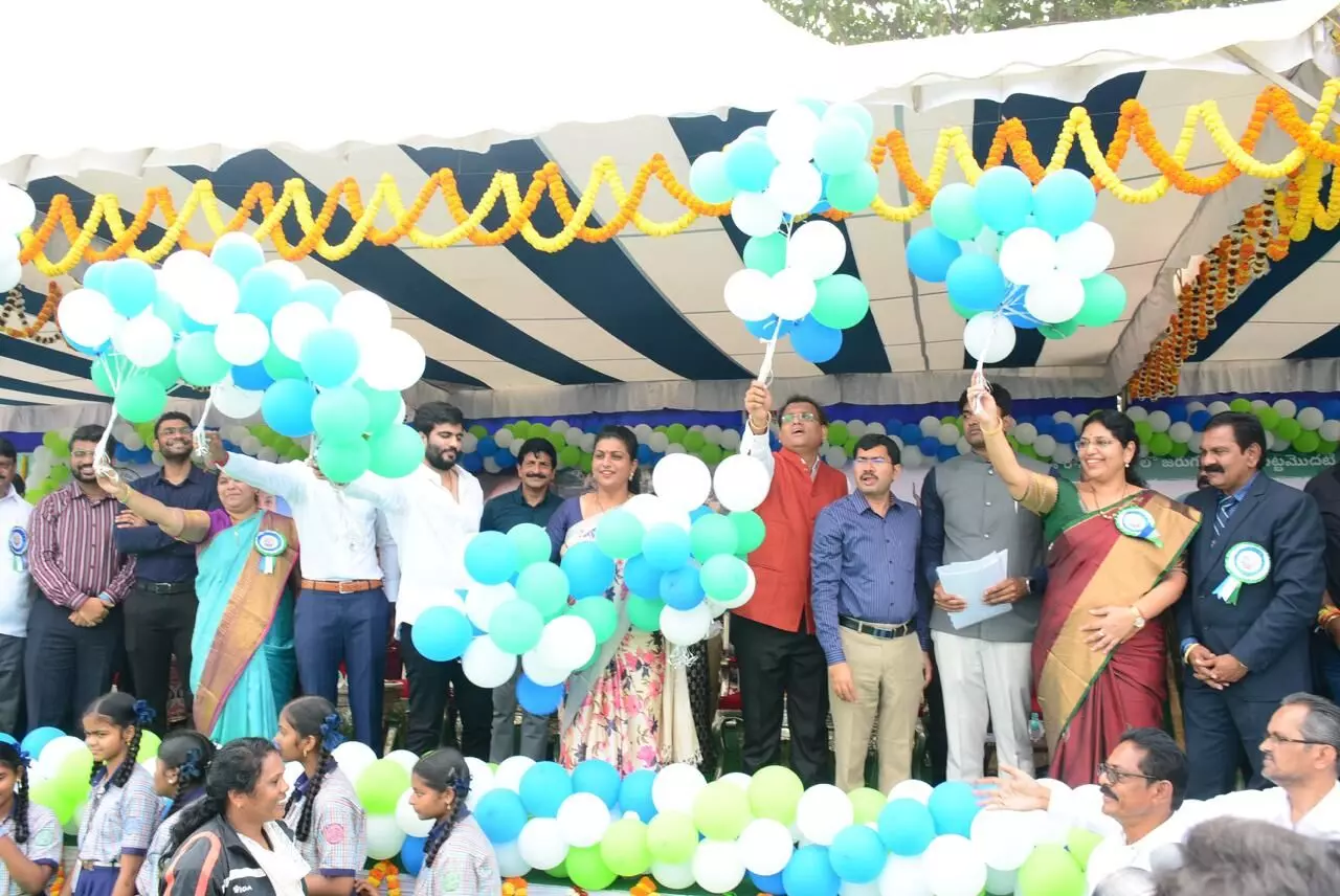 RK Roja inaugurated Adudam Andhra in Visakhapatnam