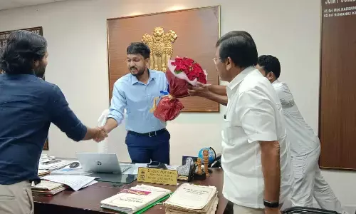 Udayagiri Constituency YSRCP Co-ordinator meets Nellore collector
